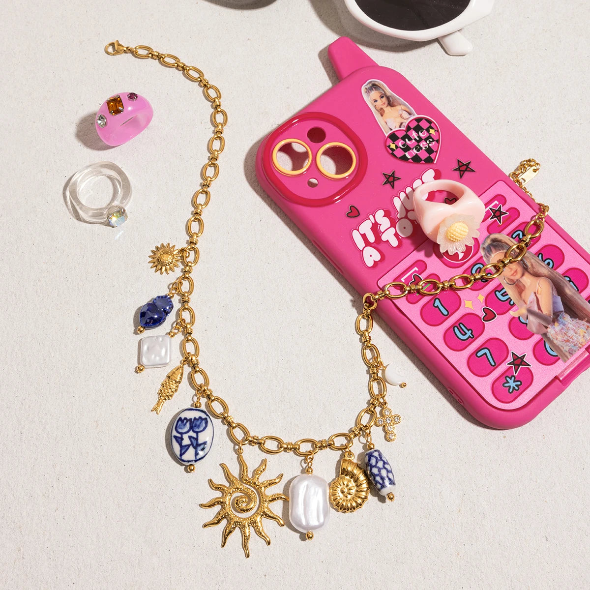 Collier Géométrique Doré – Élégance Moderne & Finition Luxe