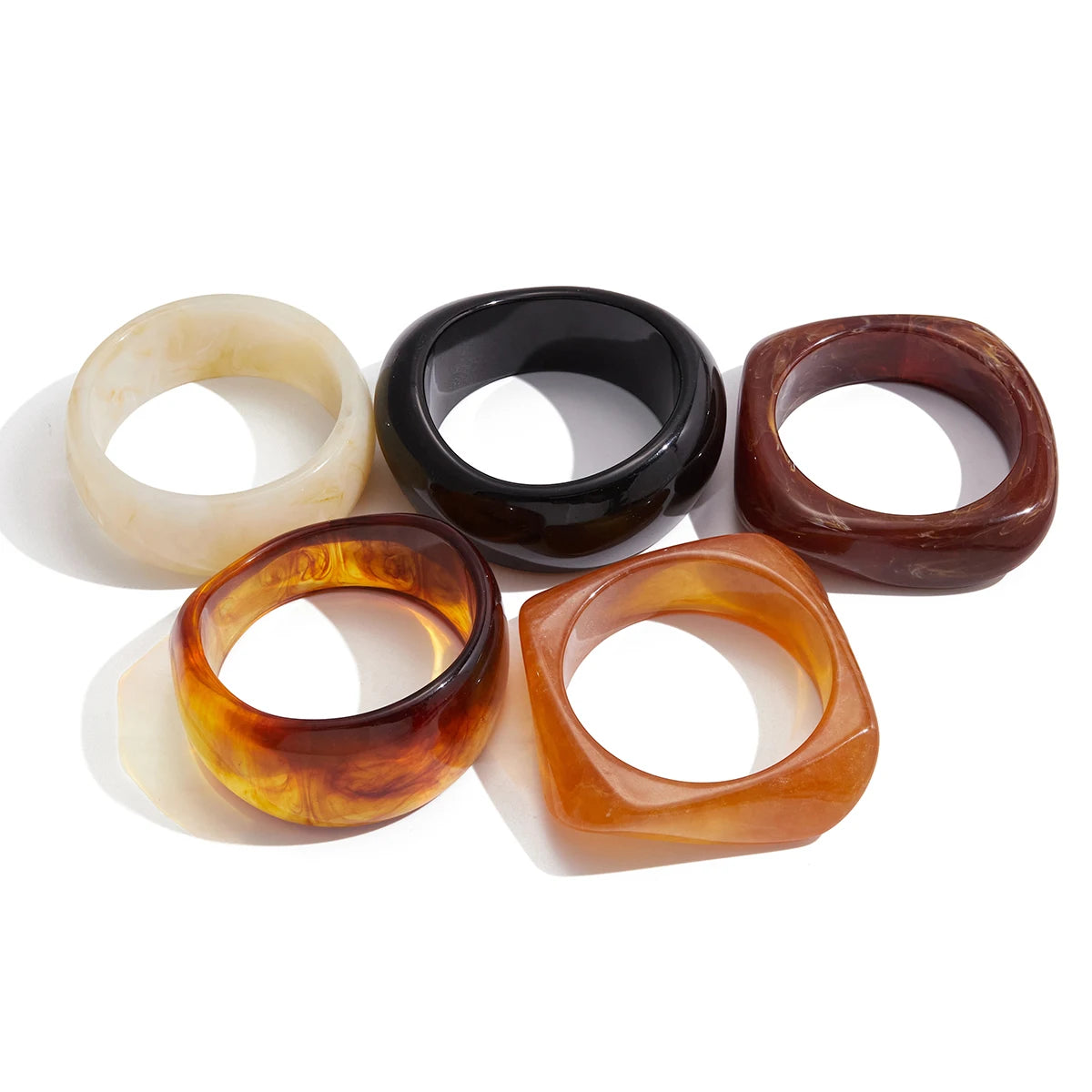 Bracelet Résine Géométrique – Design Tendance & Esprit Moderne