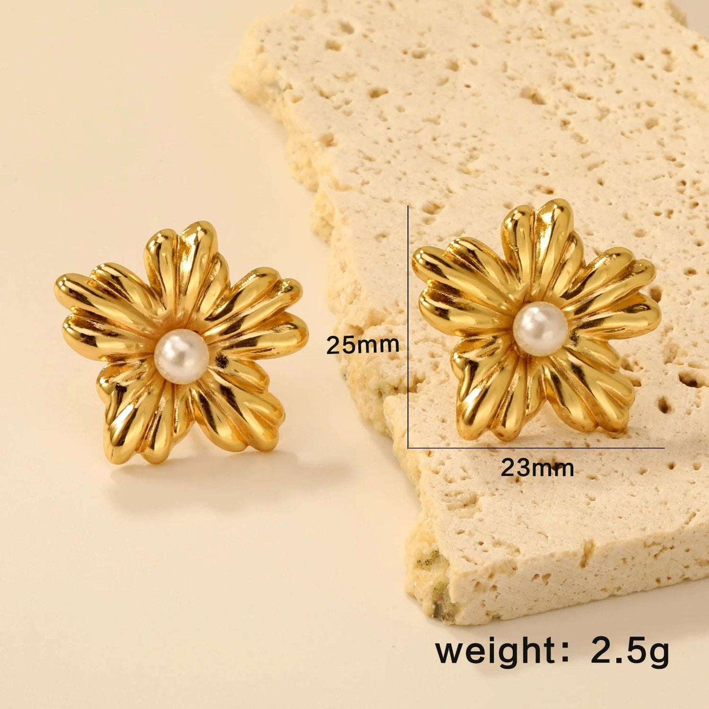 Boucles d'Oreilles en Acier Inoxydable - Élégance Moderne pour Femme