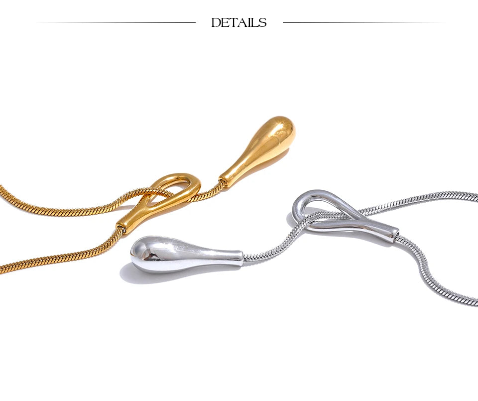 Collier Géométrique – Finition Or Véritable