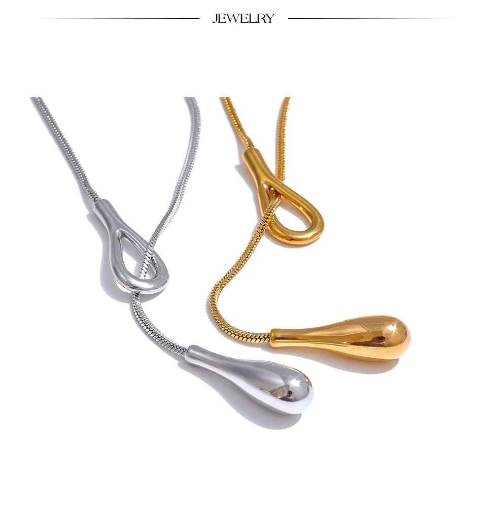 Collier Géométrique – Finition Or Véritable